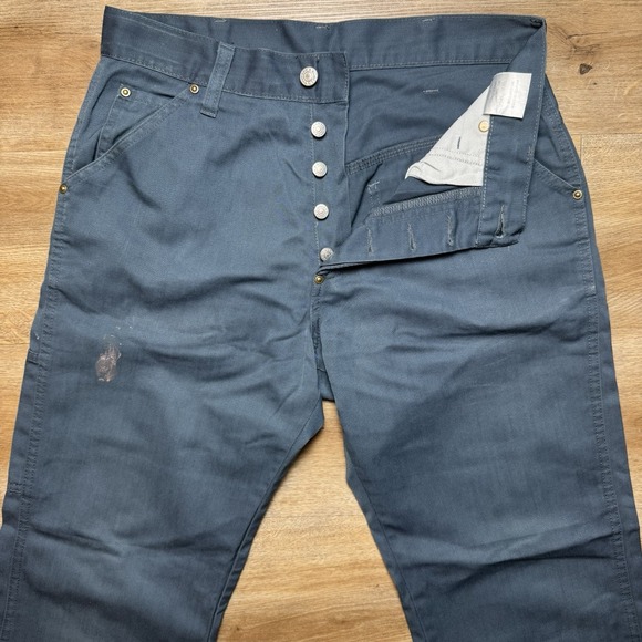 G Star RAW Jeans Men 29x30 Blue Shortcut Straight Union Utility Baggy Workwear - Picture 4 of 13